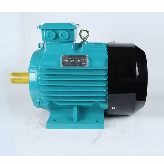 Ye3 Moteur électrique asynchrone triphasé à induction à cage d'écureuil AC pour pompe à eau, compresseur d'air